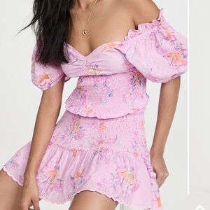 LoveShackFancy Jarrah Dress. Size small. Like new. Worn once.